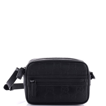 Front Zip Crossbody VS Rubber Effect Leather Mini
