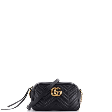 VS Marmont Shoulder Bag Matelasse Leather Small
