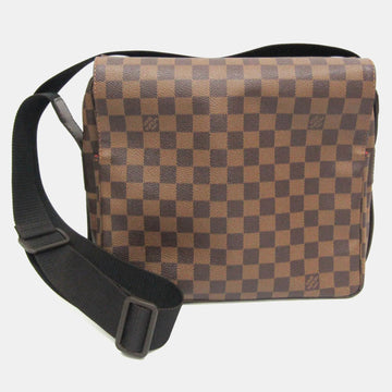 Brown Damier Ebene Naviglio Messenger Bag