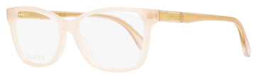 Gucci Women's Rectangular Eyeglasses VS0792O 003 Pink 53mm