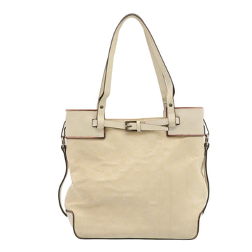 GUCCI VS Canvas Tote Bag Beige  ac193