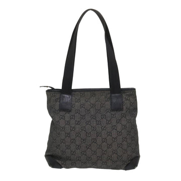 GUCCI VS Canvas Shoulder Bag Leather Black 28893  ac2029