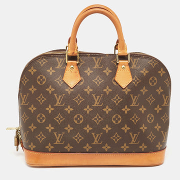 Monogram Canvas Alma PM Bag