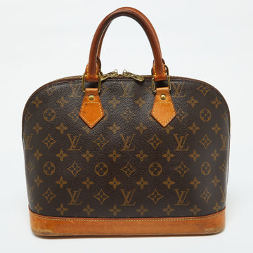 Monogram Canvas Alma PM Bag