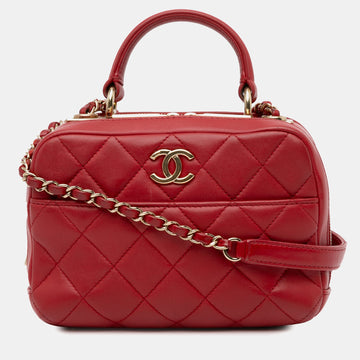 Small Lambskin Trendy CC Bowling