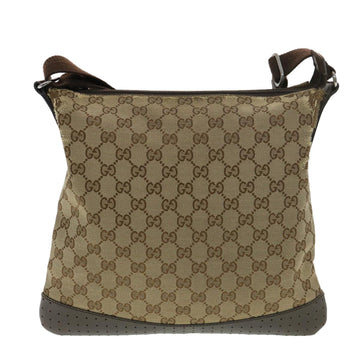 GUCCI VS Canvas Shoulder Bag Beige 145857  am4145