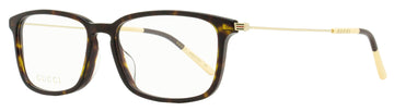 Gucci Men's Classic Eyeglasses VS1056OA 002 Havana/Gold 56mm