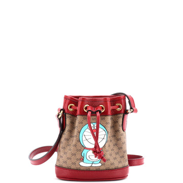 Doraemon Bucket Bag Printed Mini VS Coated Canvas Mini