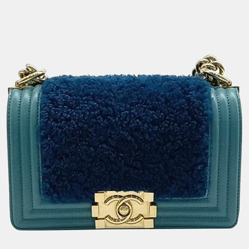 Turquoise Tone Boy Bag Mini shoulder bag