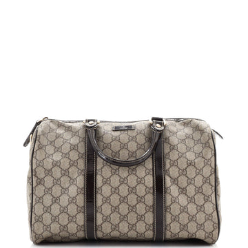 GUCCI Joy Boston Bag GG Coated Canvas Medium