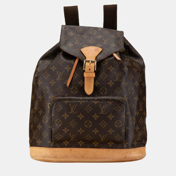 Brown Monogram Montsouris GM