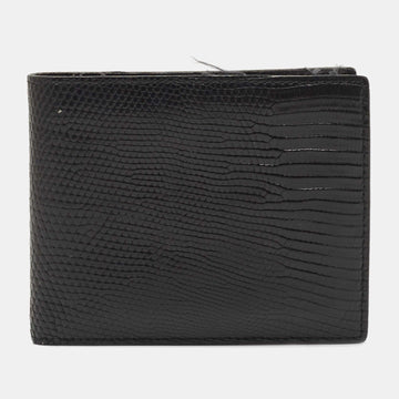 Black Lizard Bifold Wallet