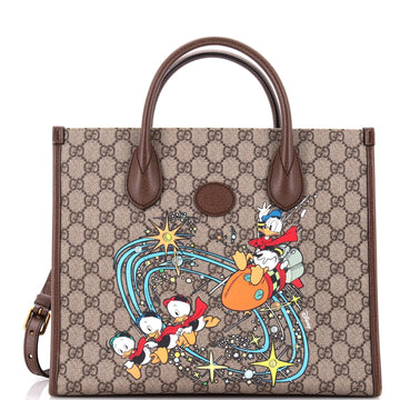 Disney Donald Duck Convertible Tote Printed VS Coated Canvas Medium