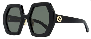 Gucci Women's Oversize Sunglasses VS0772S 004 Black 55mm