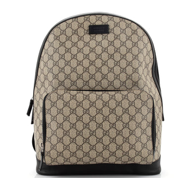 GUCCI Zip Pocket Backpack GG Coated Canvas Medium