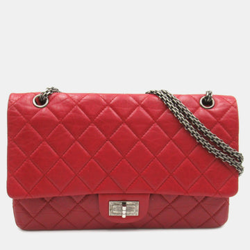 Red Calf Leather Reissue 2.55 Shoulder Bag