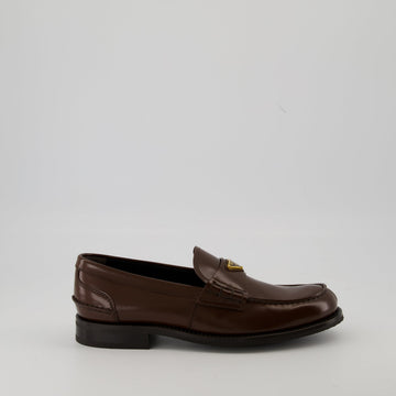 Mocassins en cuir brossé