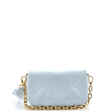 Wallet on Strap Bubblegram Leather