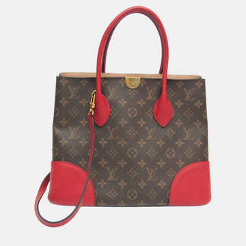 Navy/Mauve Monogram Canvas and Leather Flandrin Bag