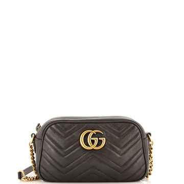 VS Marmont Shoulder Bag Matelasse Leather Small