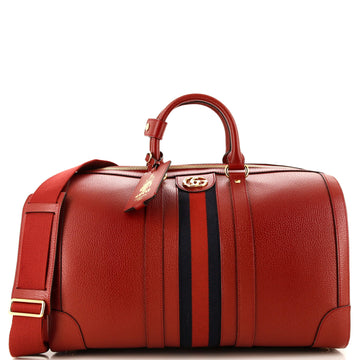 Savoy Web Convertible Duffle Bag Leather Medium