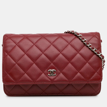 Classic Lambskin Wallet on Chain