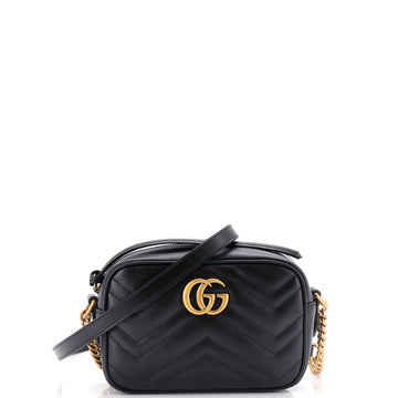 VS Marmont Shoulder Bag Matelasse Leather Mini