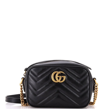 VS Marmont Shoulder Bag Matelasse Leather Mini