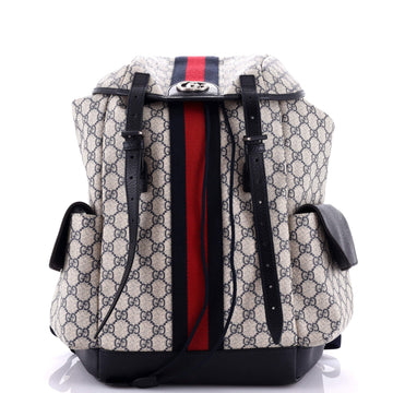 Ophidia Flap Backpack VS Coated Canvas Medium