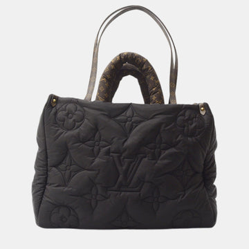 Black Monogram Nylon OnTheGo GM Tote Bag