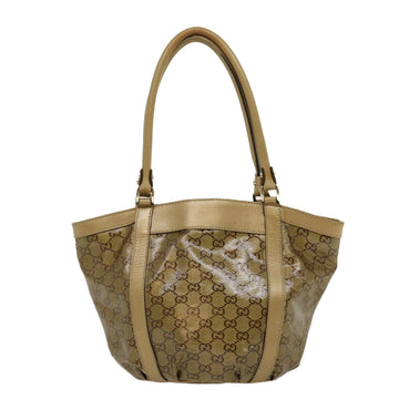 GUCCI VS Canvas Tote Bag Beige Gold 211983204991  bs1798