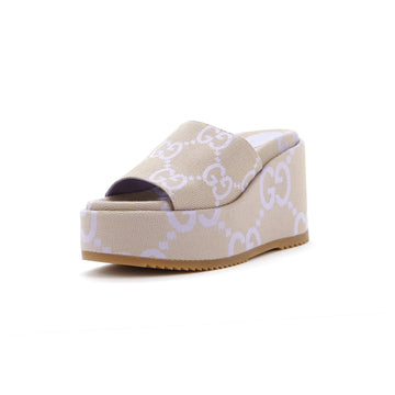 Women's Angelina Platform Wedge Sandals VS Canvas
