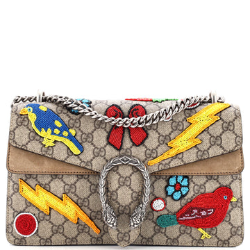 Dionysus Bag Embellished VS Coated Canvas Small