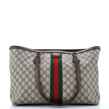 Ophidia Shopping Tote VS Coated Canvas Medium