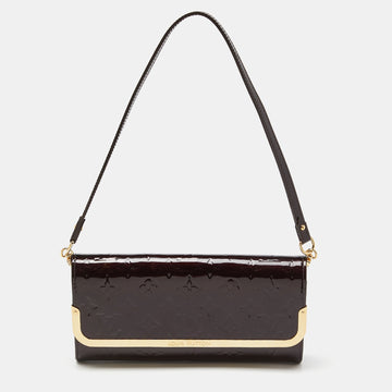 Amarante Monogram Vernis Rossmore MM Bag