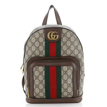 GUCCI Ophidia Backpack GG Coated Canvas Small