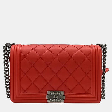 Red Tone Boy Bag Medium Bag