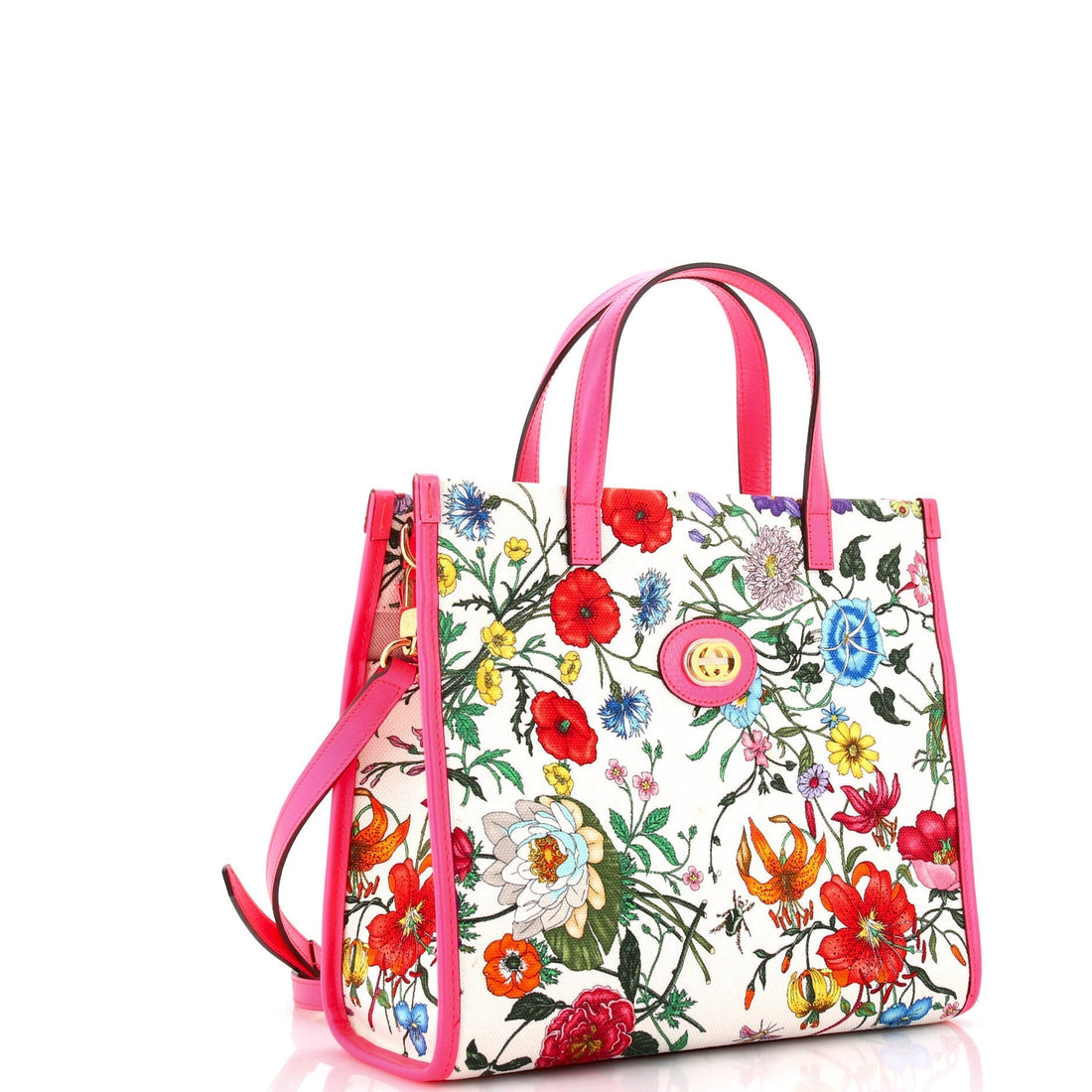 Convertible Tote Flora Canvas Medium