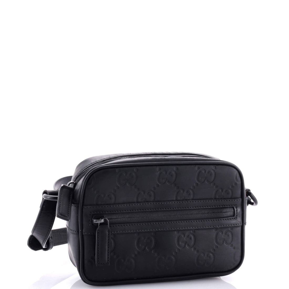Front Zip Crossbody VS Rubber Effect Leather Mini