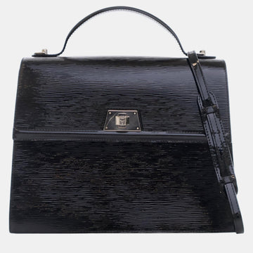 Black Epi Leather Sevigne Shoulder Bag