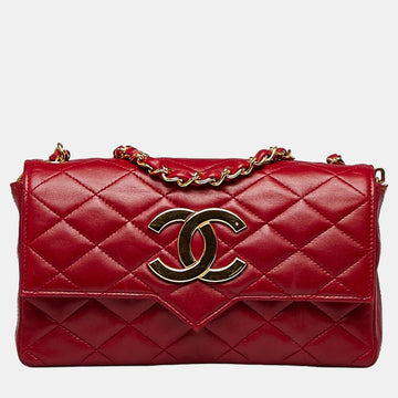 Red CC Crossbody Bag