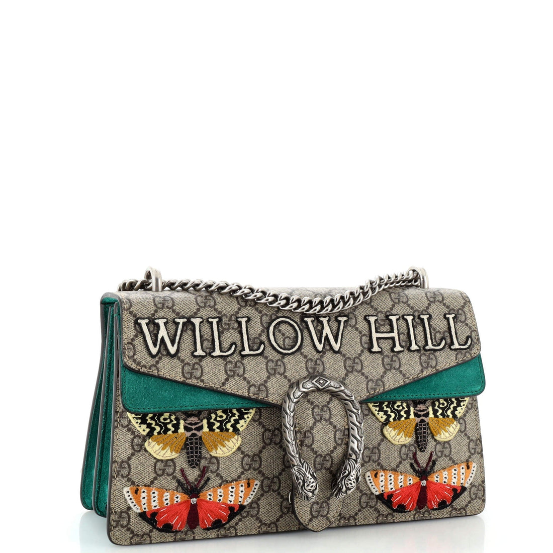 Dionysus Bag Embroidered VS Coated Canvas Small