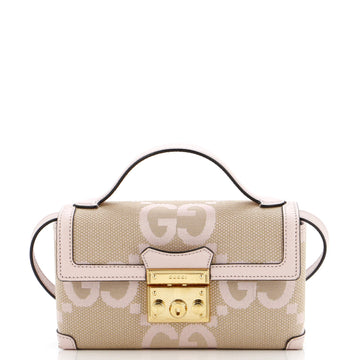 Padlock Top Handle Bag Jumbo VS Canvas Mini