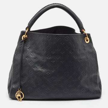 Bleu Infini Monogram Empreinte Leather Artsy MM Bag