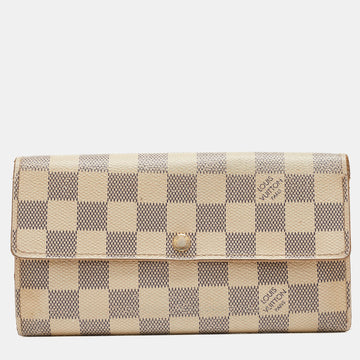 Damier Azur Canvas Sarah Wallet