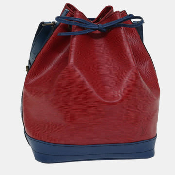 Red Epi Leather Noe Shoulder Bag
