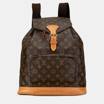 Brown Monogram Montsouris GM