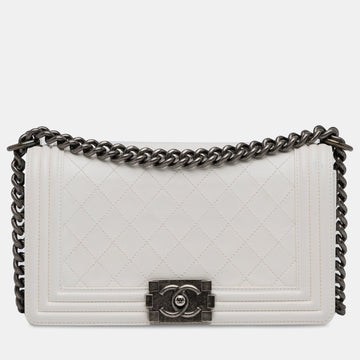 Medium Lambskin Boy Flap