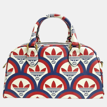 x Adidas Multicolour Printed leather Mini Duffle bag