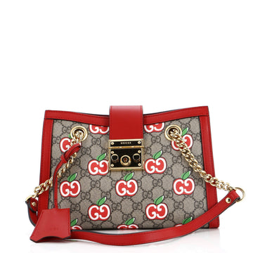 Padlock Chain Tote Printed VS Coated Canvas Small